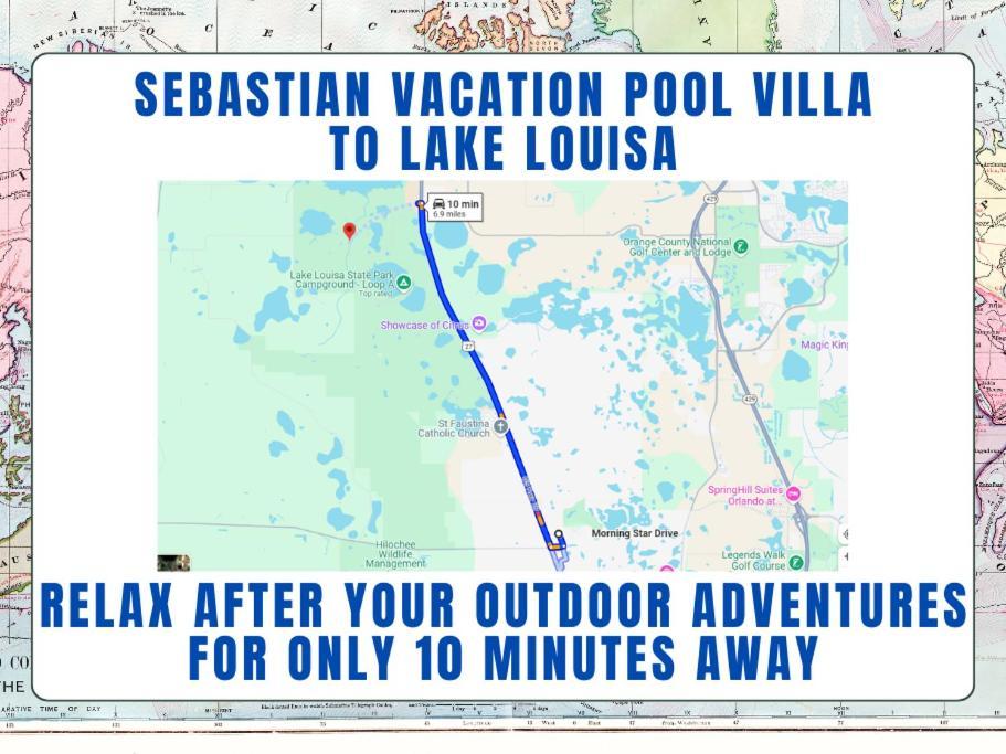 Sebastian Pool Villa W Spa 奥兰多 外观 照片