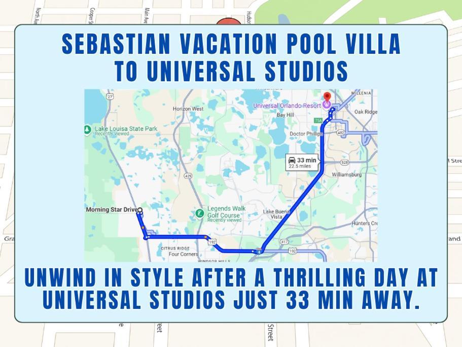 Sebastian Pool Villa W Spa 奥兰多 外观 照片