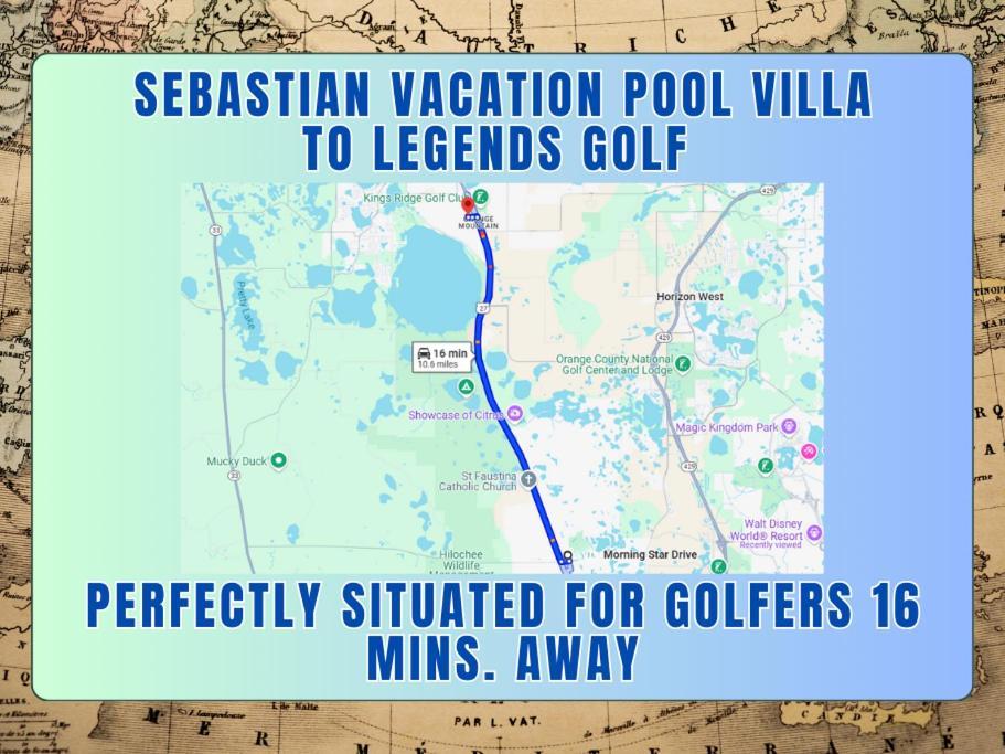 Sebastian Pool Villa W Spa 奥兰多 外观 照片